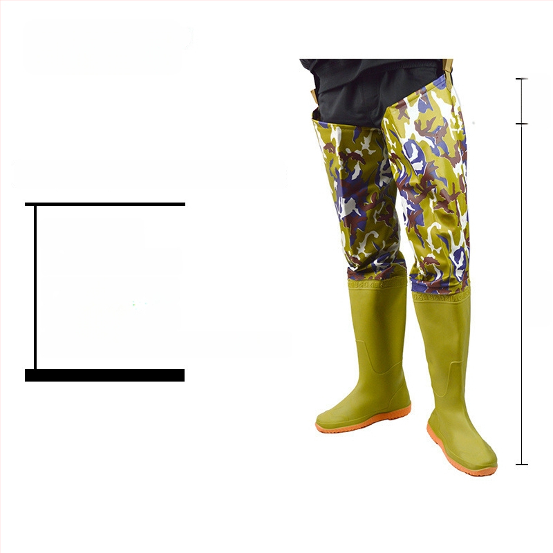 Unisex vihmajalatsid kõrge toruga, pealmine osa puuvillane, PVC talla, libisemiskindlad