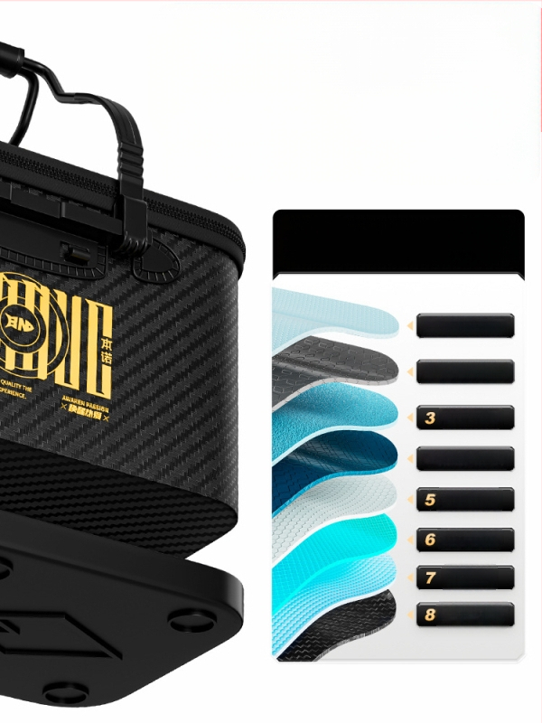 Dzīvu zivju spainis makšķerēšanai, salokāms, cieta korpusa EVA materiāls