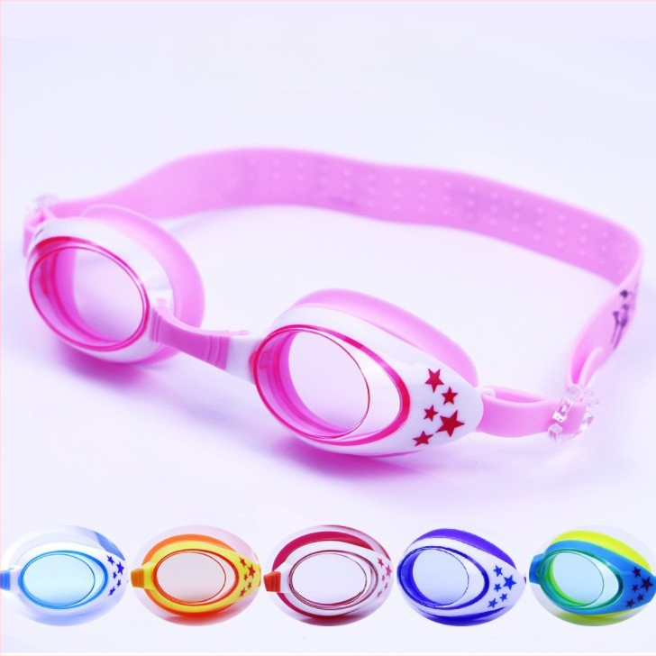Σετ για παιδιά: καπέλο κολύμβησης από σιλικόνη και γυαλιά κολύμβησης με αντιθαμβωτικά φακοί πολυκαρβονικοί, σχέδιο καρχαρία