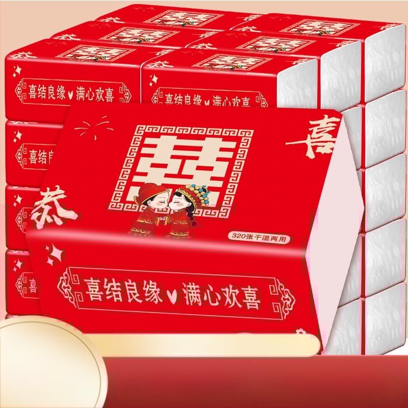 Ornamenti ar burtiem motīvu dāvanu kastē, Yuezi zīmols, piemēroti Ķīnas Valentīndienai