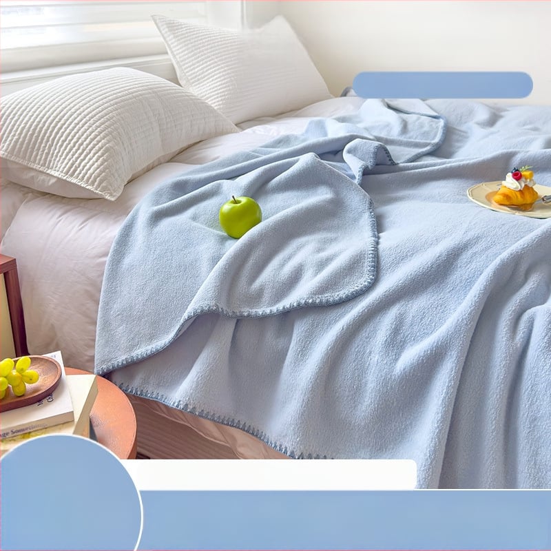 Dvielu sega – kašmīra imitācija, poliestera šķiedra, 0.55–1.0 kg, ziema, reaktīvā drukāšana