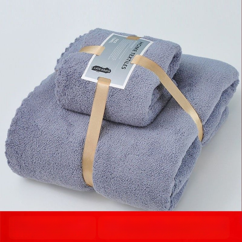 Kokvilnas vannas dvieļu komplekts, 150D diegi, Plain weave