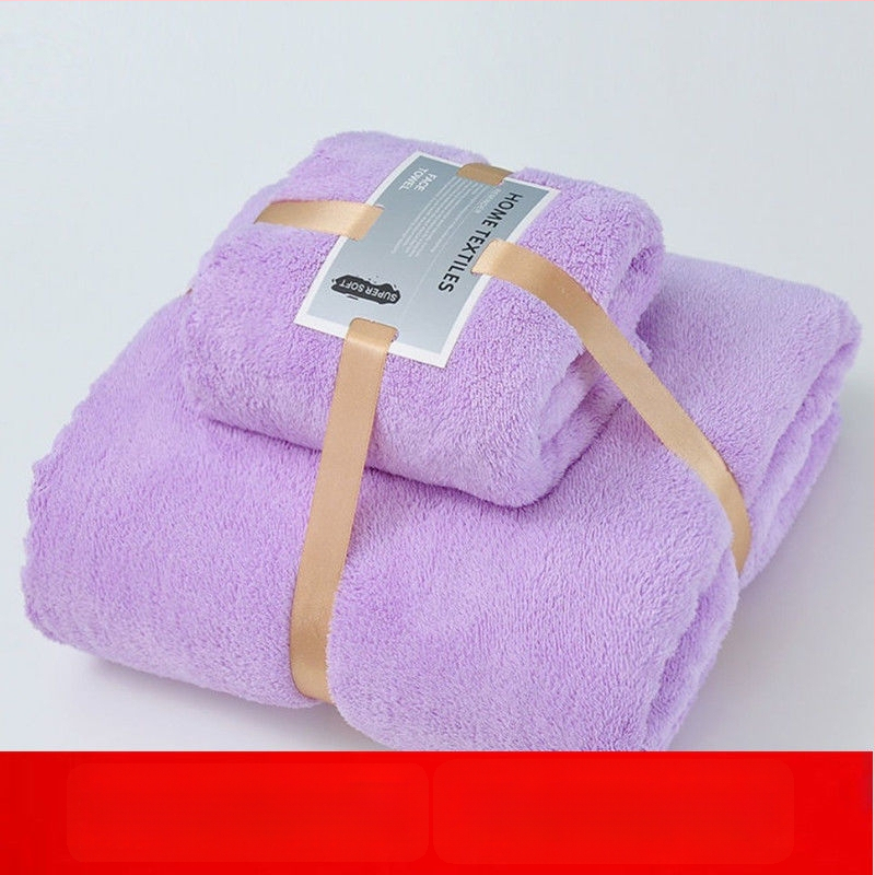 Kokvilnas vannas dvieļu komplekts, 150D diegi, Plain weave