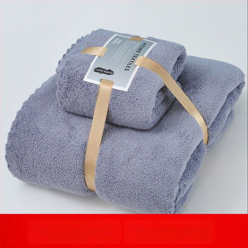 Kokvilnas vannas dvieļu komplekts, 150D diegi, Plain weave