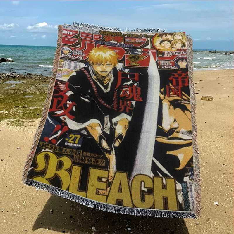 Karikatūras dīvāna pleds ar pūdelēm — poliestera kokvilnas maisījums, 1000–1499 g, visu sezonu, pielāgota