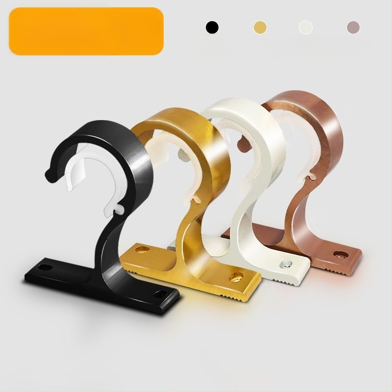 Užuolaidų strypo laikiklis iš aliuminio lydinio, sieninis tvirtinimas — Stilius: Kitas, Prekės ženklas: Powerful Factory, Prisitaikymas: Ne