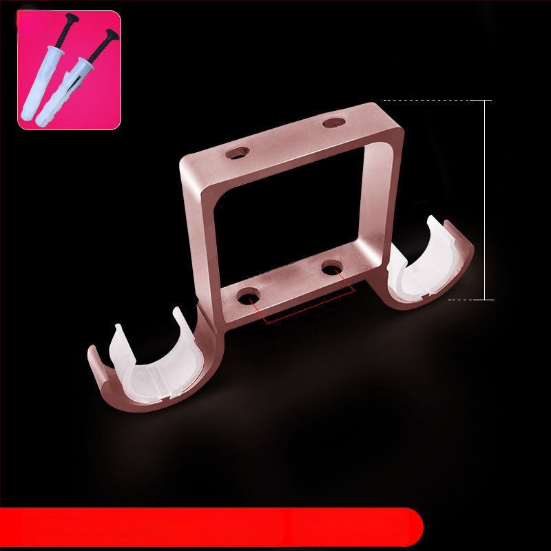 Užuolaidų strypo laikiklis iš aliuminio lydinio, sieninis tvirtinimas — Stilius: Kitas, Prekės ženklas: Powerful Factory, Prisitaikymas: Ne