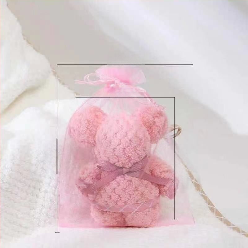 Lāča dizaina dvielis - superfinas šķiedras, diegs 40, šuvums, uzsūkšanās 60–85S