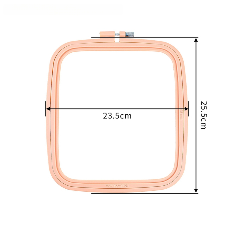 Krustdūrienu komplekts ar ABS plastmasas riņķi, 11CT audums, motīvs: personāži, DIY šūšana