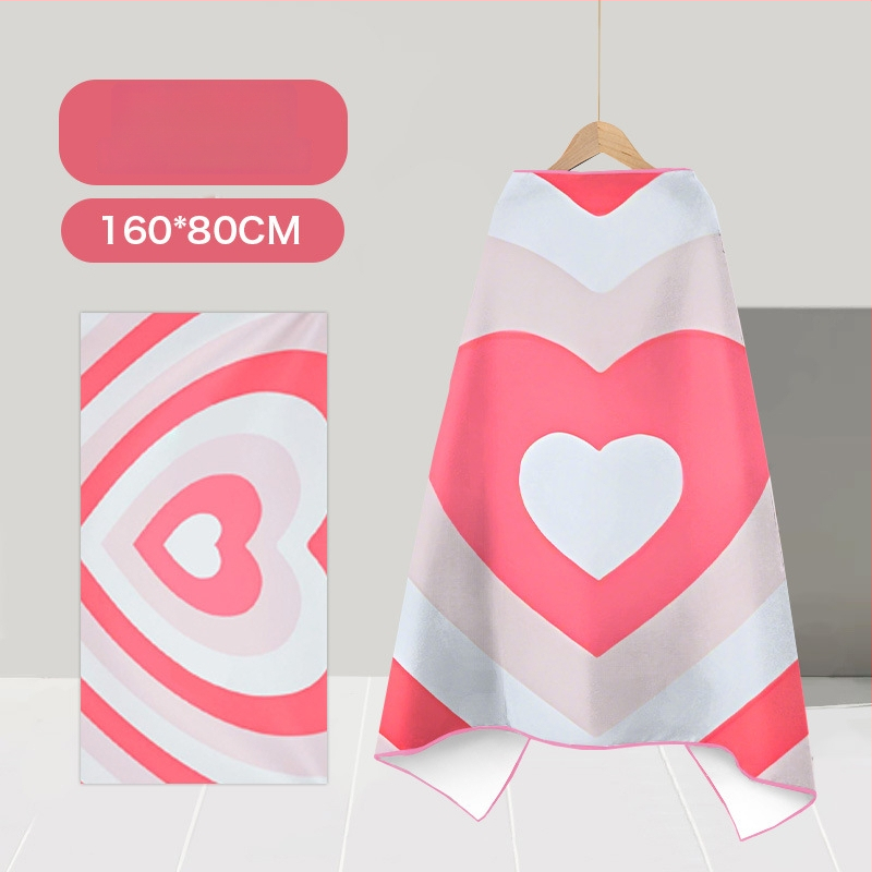 Nēsājamais mikroviļņu dvieļu pludmales pončo – ātri žūst, viegls, ar pogu kapuci; Materiāls: mikrofibra; Svars zem 100 g; Diegs: 150D; Jacquard aušana