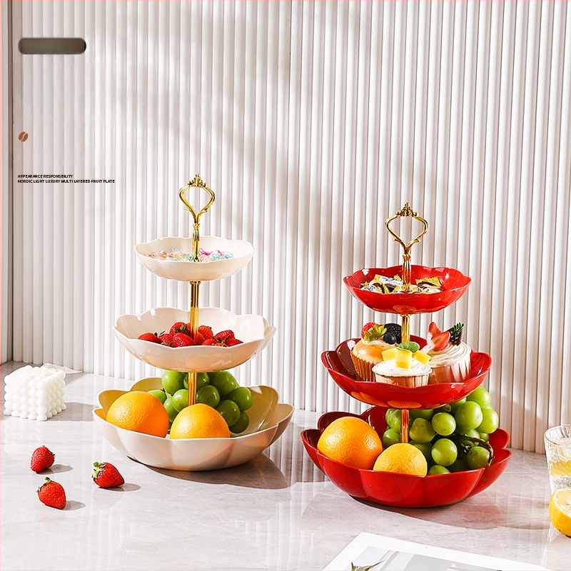 Laijushun augļu plāksne, plastmasa, jauns ķīniešu stils, izlaists 2025. gadā.