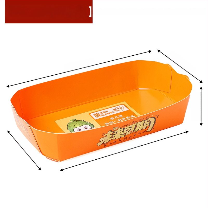 Papīra augļu plate vitrīnas nolūkam, svaigs un mīļš stils, izlaišana ziemā 2024