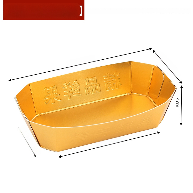 Papīra augļu plate vitrīnas nolūkam, svaigs un mīļš stils, izlaišana ziemā 2024