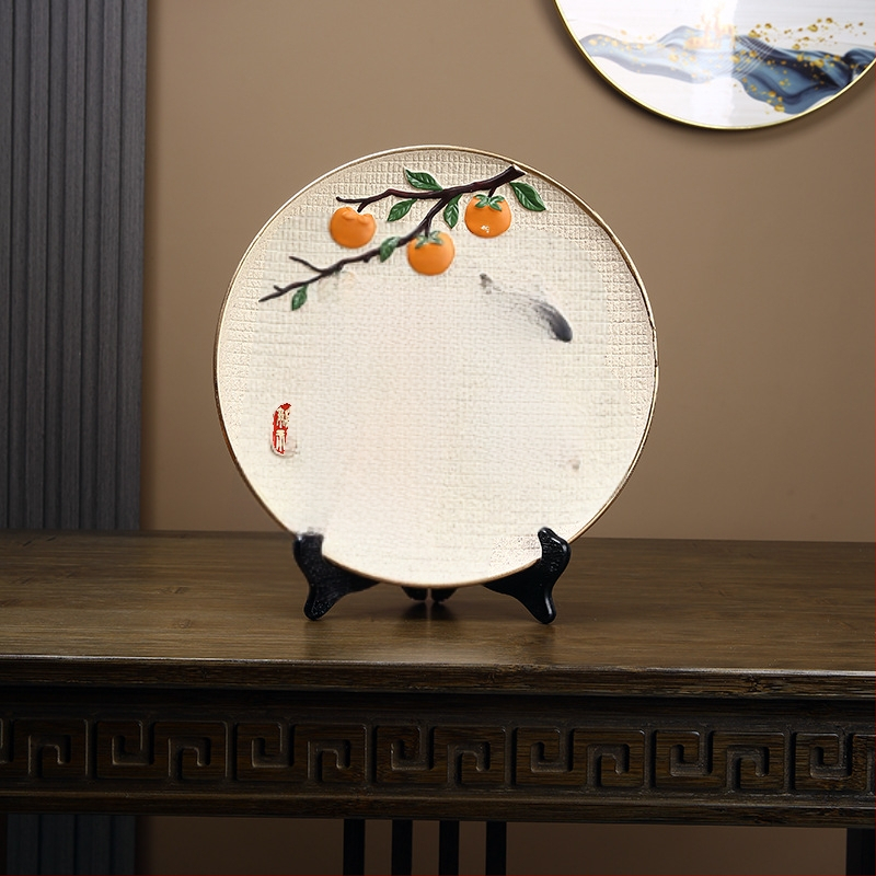 Sveķu briedis figūriņa, ķīniešu stila dekoratīvā skulptūra mājām vai birojam, ideāla dāvana