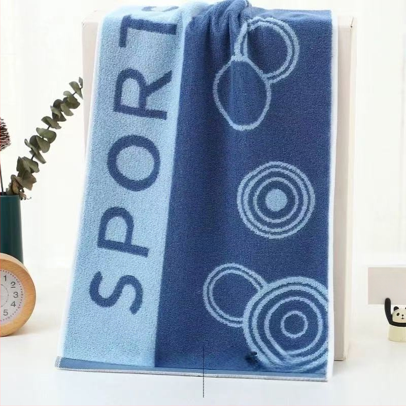 Jinxi Gaoyang 100% kokvilnas sejas dvielis – 32S dzija, 100–120 g, 100% kokvilna