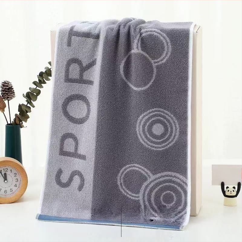 Jinxi Gaoyang 100% kokvilnas sejas dvielis – 32S dzija, 100–120 g, 100% kokvilna