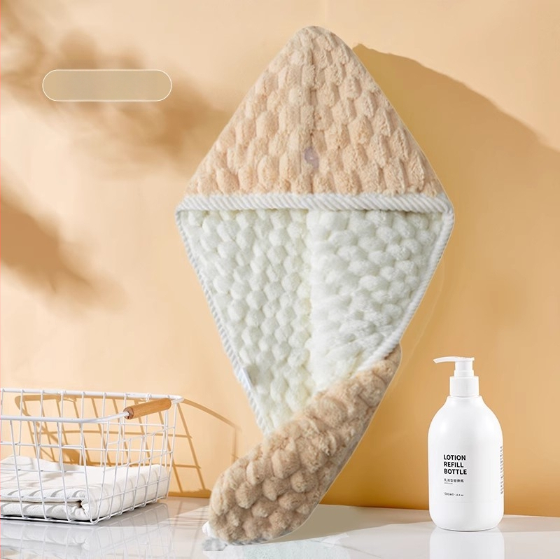 Gyerekeknek szánt hajszárító sapka, dupla rétegű, vastagabb, nagy nedvszívó képesség, gyors száradás