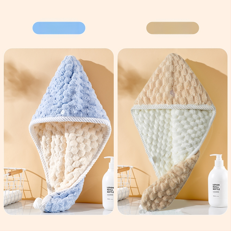 Gyerekeknek szánt hajszárító sapka, dupla rétegű, vastagabb, nagy nedvszívó képesség, gyors száradás