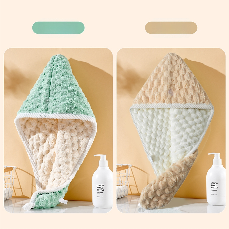 Gyerekeknek szánt hajszárító sapka, dupla rétegű, vastagabb, nagy nedvszívó képesség, gyors száradás