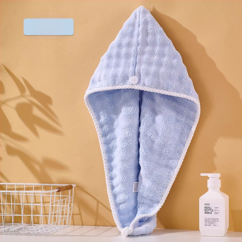 Gyerekeknek szánt hajszárító sapka, dupla rétegű, vastagabb, nagy nedvszívó képesség, gyors száradás