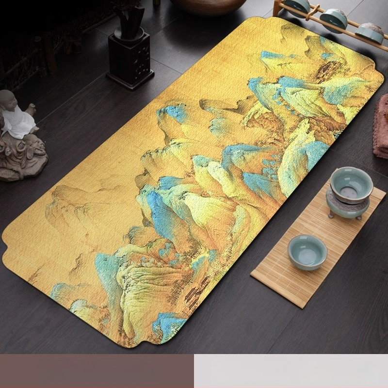 Suede tējas dvielis, 500 g, absorbcija 5-10 s, pielāgošana pieejama, zīmols Grapefruit lattice