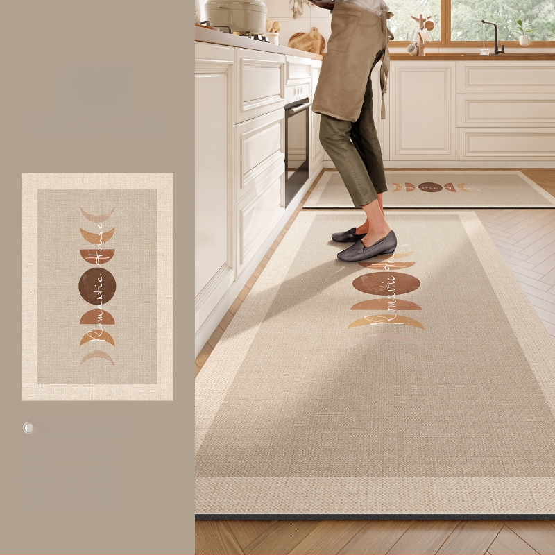 Кухненски подов килим: Неплъзгащ се, Маслоустойчив, Миещ се, Водопоглъщащ, Диатомна глина