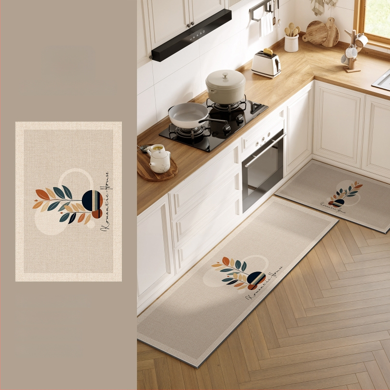 Кухненски подов килим: Неплъзгащ се, Маслоустойчив, Миещ се, Водопоглъщащ, Диатомна глина