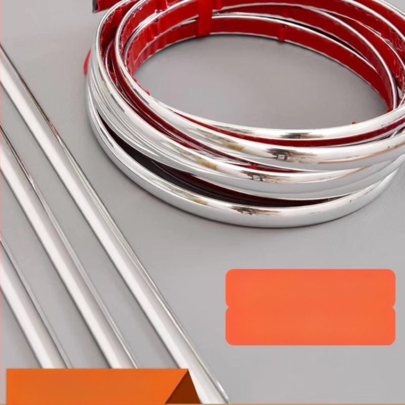 Самозалепващ PVC стенен бордюр – водоустойчив декоративен панел, патерн: солиден, 1 бр., подходящ за дневна, спалня, кухня и баня