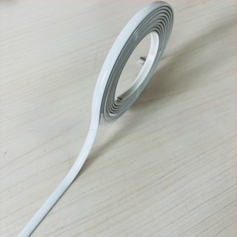 Самозалепващ PVC стенен бордюр – водоустойчив декоративен панел, патерн: солиден, 1 бр., подходящ за дневна, спалня, кухня и баня