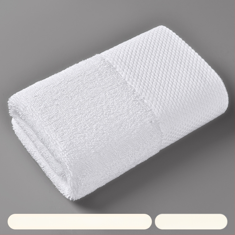 Viesnīcas dvieļi, no 100% kokvilnas, biezāki, dzija 32/21/16s, vienpavediena, 25 g, absorbcija 0–5 s