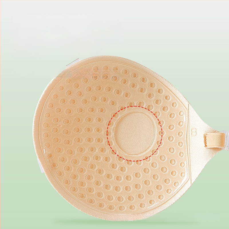 Pamut melltartó párnák, vastagított, láthatatlan, lélegző, push-up hatás