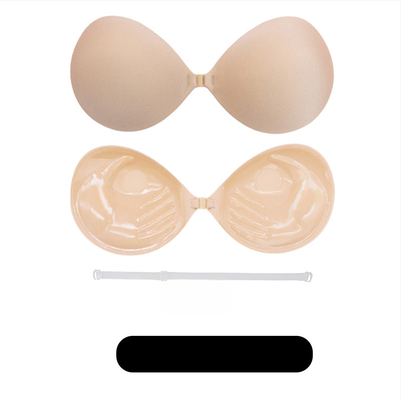Pamut melltartó párnák, vastagított, láthatatlan, lélegző, push-up hatás