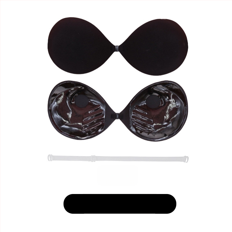 Pamut melltartó párnák, vastagított, láthatatlan, lélegző, push-up hatás