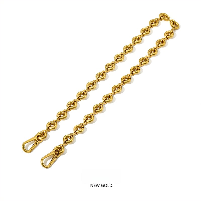 Чанта/Презрамка за рамо – сплавен синджир, облекчаване на товара, едноцветен дизайн, Лято 2024