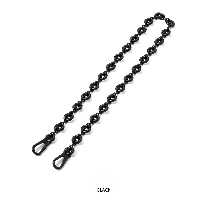 Чанта/Презрамка за рамо – сплавен синджир, облекчаване на товара, едноцветен дизайн, Лято 2024