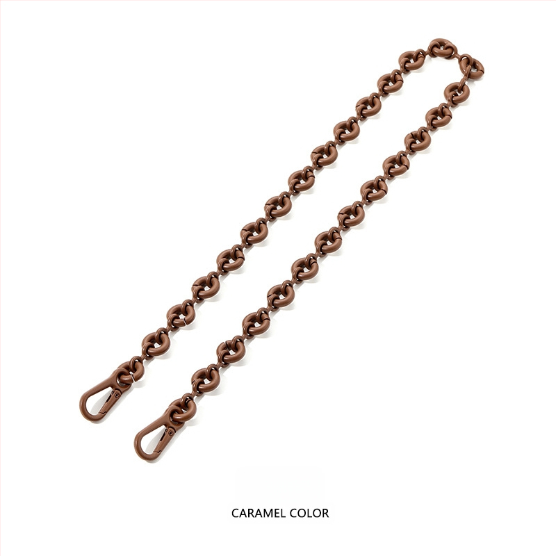 Чанта/Презрамка за рамо – сплавен синджир, облекчаване на товара, едноцветен дизайн, Лято 2024