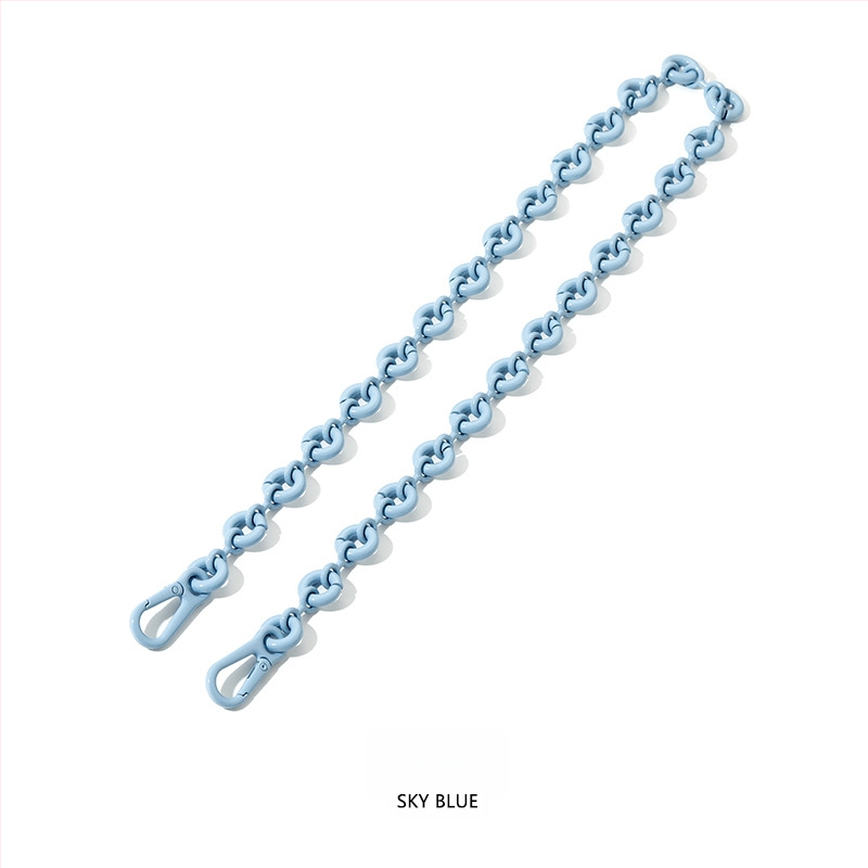 Чанта/Презрамка за рамо – сплавен синджир, облекчаване на товара, едноцветен дизайн, Лято 2024