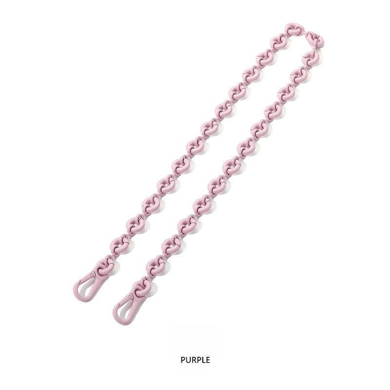 Чанта/Презрамка за рамо – сплавен синджир, облекчаване на товара, едноцветен дизайн, Лято 2024