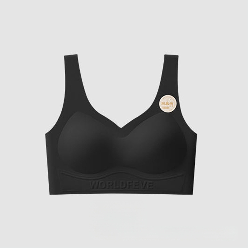 Nylon seamless melltartó 3/4-es kosár, pamut alakformáló kosár, spandex bélés, anti-statikus, rögzített dupla vállpántok