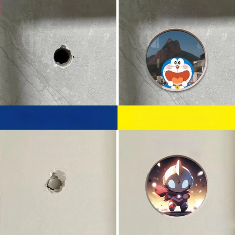 Sienas uzlīme ūdensvada caurumu aizsegšanai – akrila, ūdensizturīga