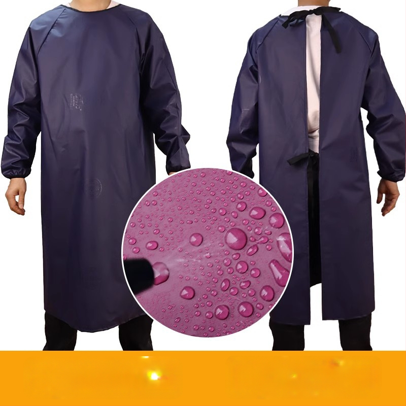 PVC priekšauts, ūdensdrošs un eļļas noturīgs, pret netīrumiem, piemērots darbnīcai un virtuvei