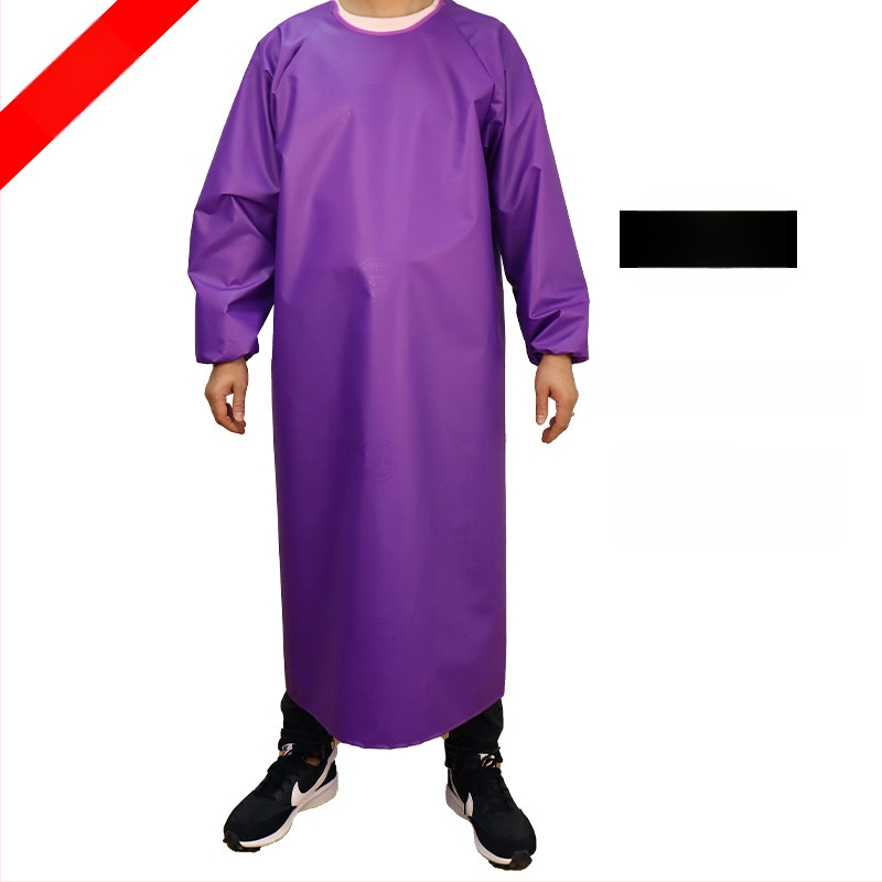 PVC priekšauts, ūdensdrošs un eļļas noturīgs, pret netīrumiem, piemērots darbnīcai un virtuvei