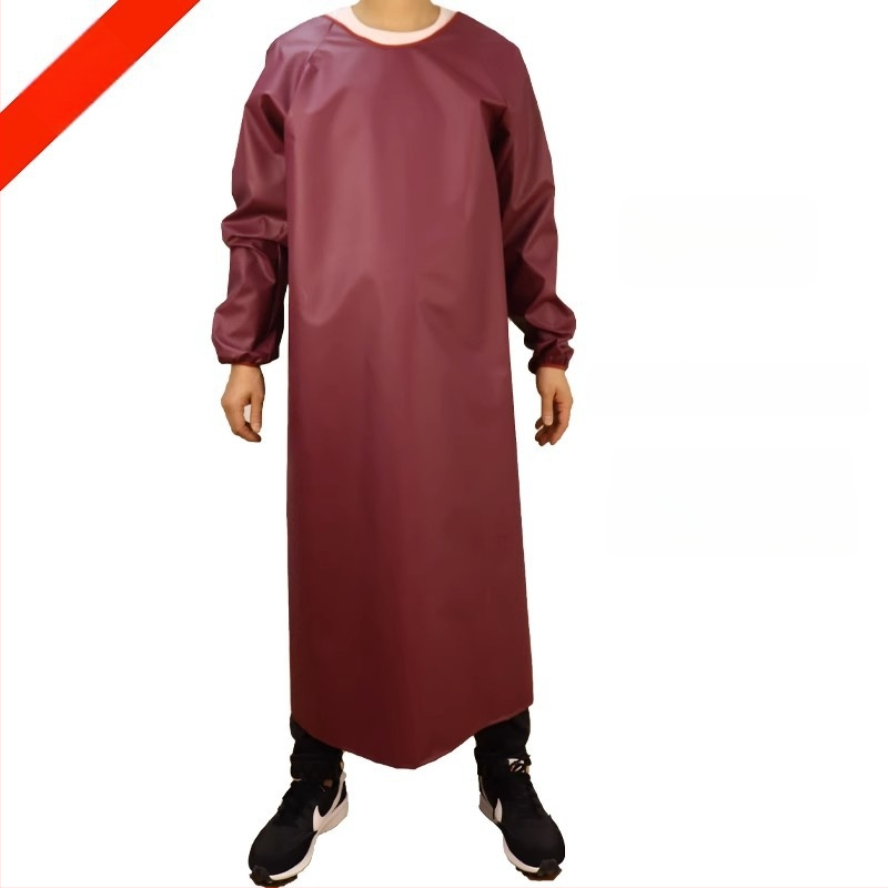 PVC priekšauts, ūdensdrošs un eļļas noturīgs, pret netīrumiem, piemērots darbnīcai un virtuvei