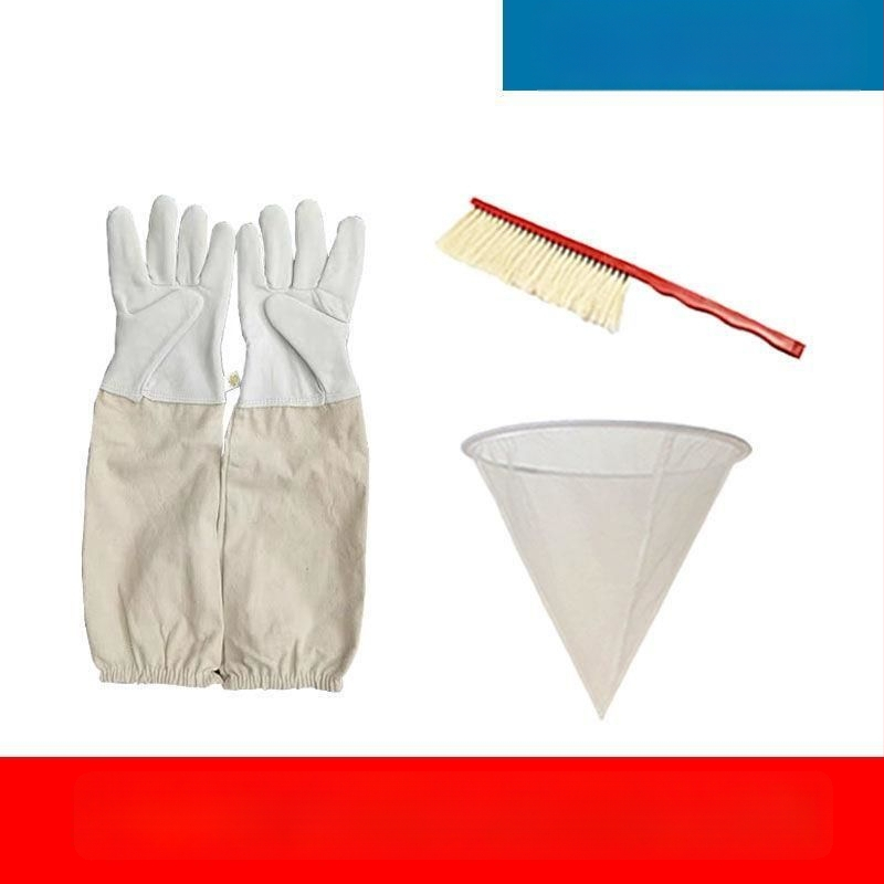 Avies odos bičių priežiūros pirštinės – anti įkandimų apsauga, saugus bičių valdymas, storesnė konstrukcija