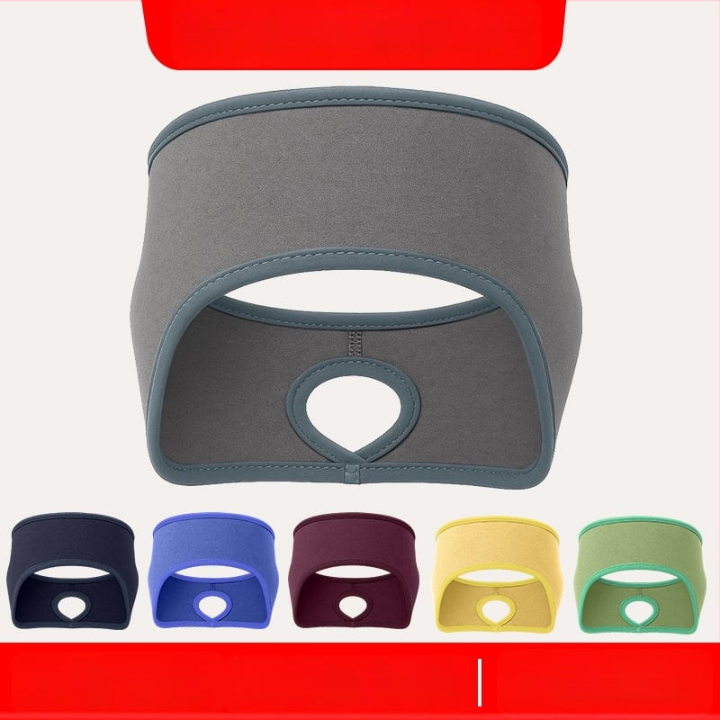 Ziemas skrējiena galvas lente – sporta stils; samta tekstūra; ādas draudzīga; silta; vēja aizsardzība ausīm