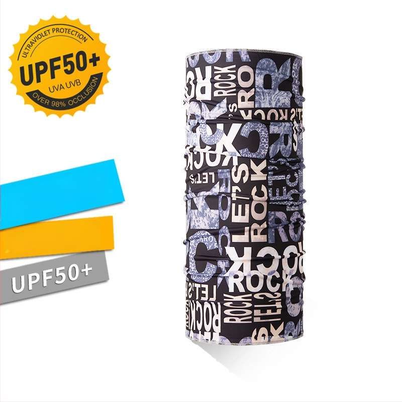 Ice Silk Magic Scarf – Pilnas sejas UV aizsargmaska ārējām aktivitātēm (zveja, izjādes), raksts: saplēstie ziedi