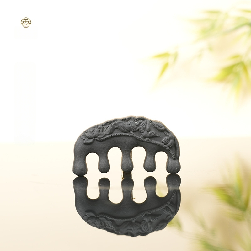 Augu izcelsmes ķemme Polygonum multiflorum, Unisex, daļēji rokas darbs un daļēji mehāniska apstrāde, atsevišķs iepakojums