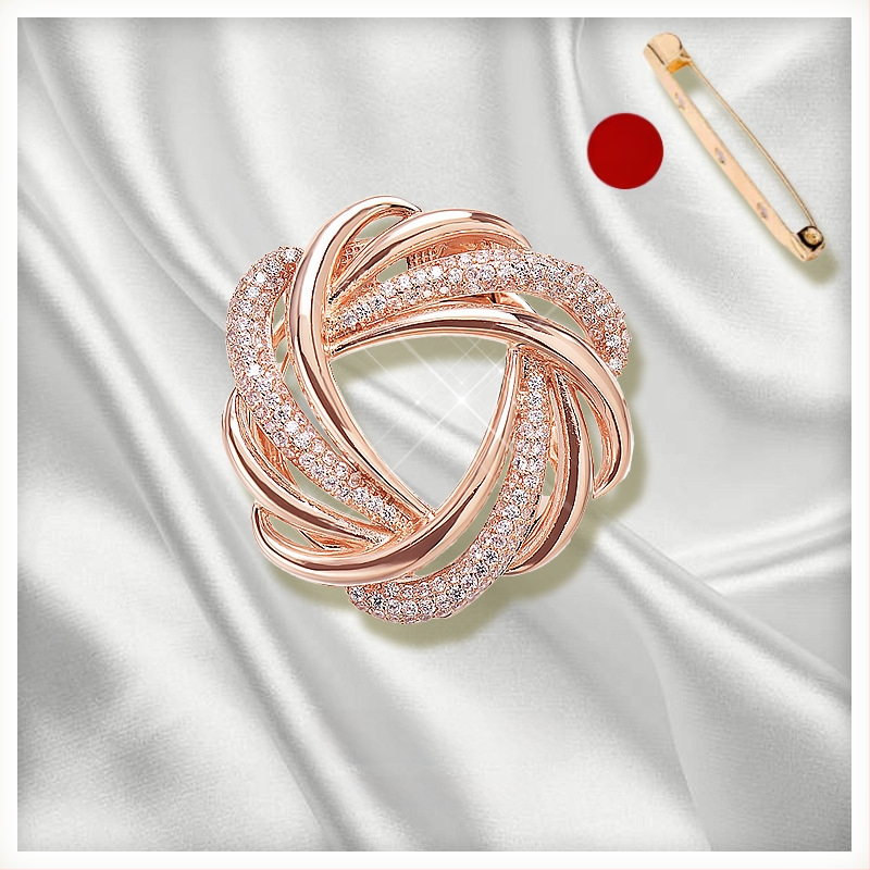 Šalles sprādze un poga ar ziedu motīvu, sakausējums, zeltījums, pielāgojams