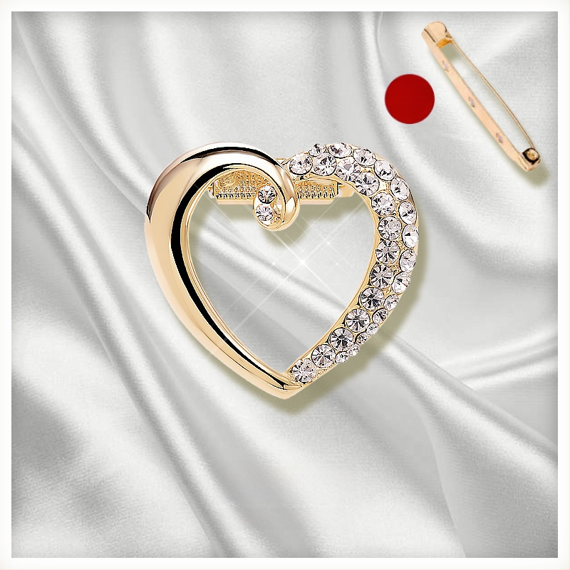 Šalles sprādze un poga ar ziedu motīvu, sakausējums, zeltījums, pielāgojams