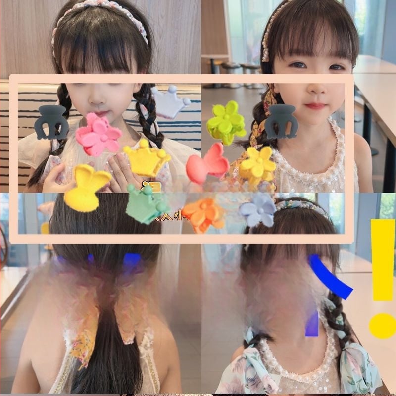 Vienkāršs bērnu galvas aksesuārs — galvas lente un matu gumija, pavasaris 2025